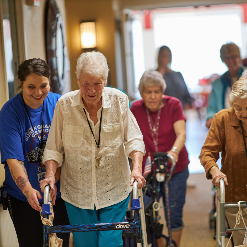 Cappella Pueblo West Senior Living Community in Pueblo West, CO - cappella pueblo west walkers square